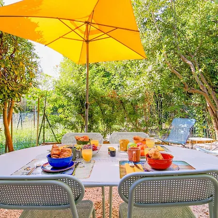 Select'sohome - Pour 4 Personnes Avec Jardin Prive Au Coeur Du Lavandou ! - Lo Casau Apartment Le Lavandou
